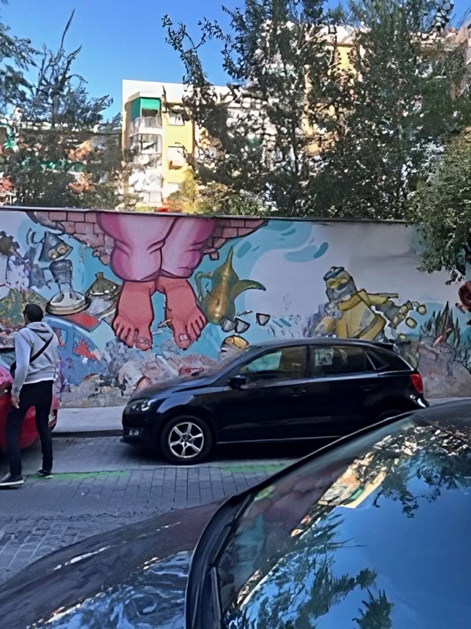 Mural in Lavapiés, Madrid